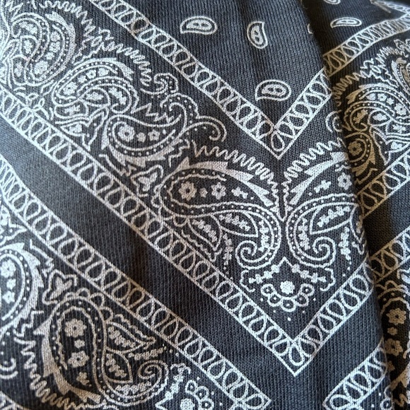 30% off w ♥️ MP MEN'S BANDANA FLEECE JOGGER PANTS S retro  pockets NWT #36 - Picture 3 of 13